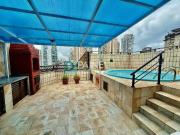 Cobertura para Locação em Santos/SP Pompéia 4 Quartos