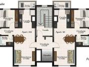 Cobertura para Venda 131m², 2 dormitórios, sendo 1...