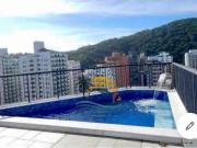 Cobertura para Venda em Guarujá/SP Barra Funda 3 Quartos