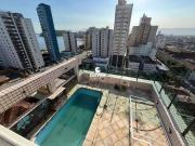 Cobertura para Venda em São Vicente/SP Gonzaguinha 3 Quartos