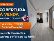 Cobertura para Venda em Santo André/SP Campestre 3 Quartos