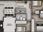 Cobertura Sem Condomínio à venda, 2 quartos, 1 suíte, 1...