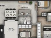 Cobertura Sem Condomínio à venda, 2 quartos, 1 suíte, 1...