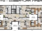 Cobertura sem Condomínio com 2 Quartos para Comprar,...