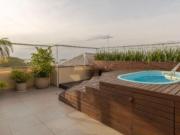 Cobertura sofisticada no Menino Deus com vista...