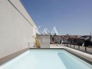 Cobertura T3 com piscina, dois terraços e uma grande...