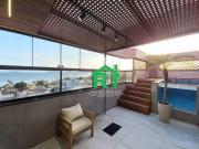 Coberturranda vista mar com 3 dormitórios, Varanda...