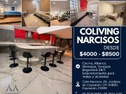 Coliving en Renta en Narcisos