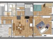 100m2 Appart entier idéal pour Colocation