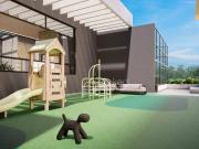 Com 3 quartos, 1 suãte e 2 vagas de garagem!