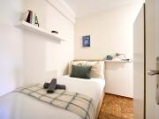 Comfortable bedroom in Lisbon