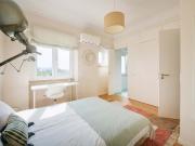Comfortable bedroom with private bathroom in a 4 bedroom...