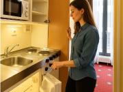 Comfortable Long Term Living with Balcony & Kitchenette...