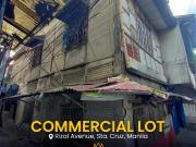 Commercial Lot For Sale in Rizal Avenue, Sta. Cruz, Manila