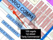 Commercial Plot for Sale 1st street Tariq commercial Dha...