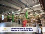 Commercial Space for Storage or Showroom for Lease Rent...