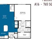 Commons Park West One Bedroom A16