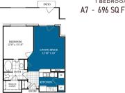 Commons Park West One Bedroom A7r Renovated