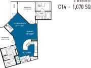Commons Park West Two Bedroom C14p Renovated