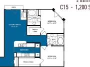 Commons Park West Two Bedroom C15p Renovated