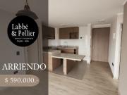 Cómodo depto. en arriendo en edificio Mondrian