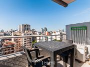 Comodo monoambiente con amenities en piso alto Caballito Sur