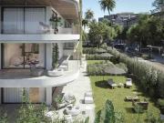 Complejo residencial con diseño moderno y elegante de...