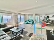 Con 2 recámaras, 2 terrazas y vista al mar