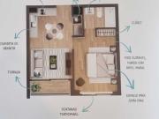 Concepción, ¡Depto 1D1B Nuevo y Listo para Vivir! 123092