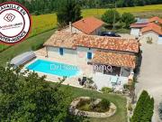 Condéon 16360 Achat / Vente maison 10 pièces t10 piscine...