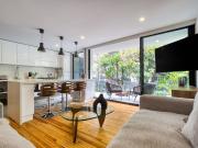 condesa departamento amueblado y equipado con terraza en...