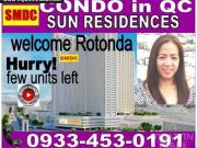 Condo between qc manila, sun residences by smdc
