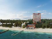 Condo con alberca, frente al mar, en Costa Mujeres, Cancún