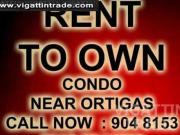 Condo In Pasig Rent To Own Condo Near Ortigas Riverfront...
