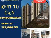 CONDO SALE near EASTWOOD|PRE SELLING|NO DP|ZERO INTEREST...