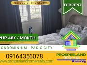 CONDO UNIT FOR LEASE – PASIG CITY