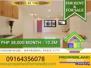 CONDO UNIT FOR SALE/RENT IN MAYBUNGA, PASIG CITY