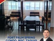 CONDO UNIT Fort Palm Spring, BGC, Taguig
