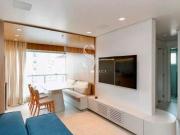 Condomínio Code Campo Belo apartamento mobiliado de 72m2...