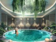 Condominio con club de playa, alberca, Gimnasio, pista...