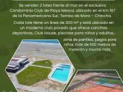 LOTE DE PLAYA FRENTE AL MAR EN EXCLUSIVO CONDOMINIO...