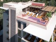 Condominio, terraza con alberca y vista al mar, co...