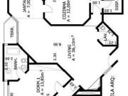 Sensacional apartamento tipo para venda em Brooklin com...