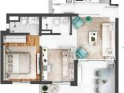 Elegante apartamento tipo para venda em Jardim São Paulo...