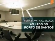 Conj. Comercial / Sala para Locação em Santos/SP Valongo