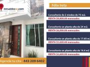 CONSULTORIOS EN RENTA EN FELIX IRETA, MORELIA