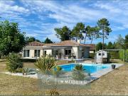 Contemporaine Piscine Plain Pied 3 chambres 2000m2...