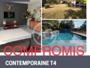 Contemporaine T4 Piscine Jardin Garage Calme