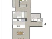 Contemporary 2 Bedroom Apartment 5 Minutes Walking to Trams