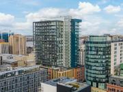 Contemporary apartment with terrace and pool